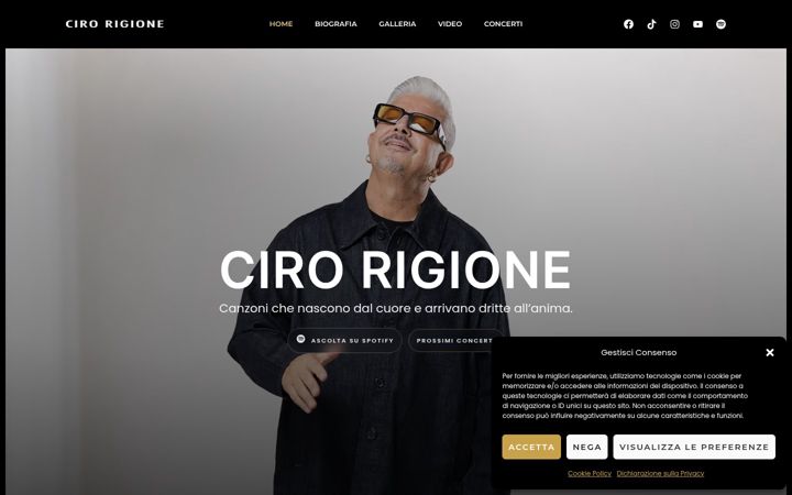 Screenshot ta' cirorigione.it