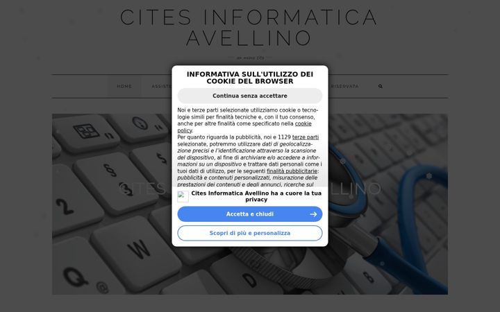 Skjermbilde av cirotesta.altervista.org