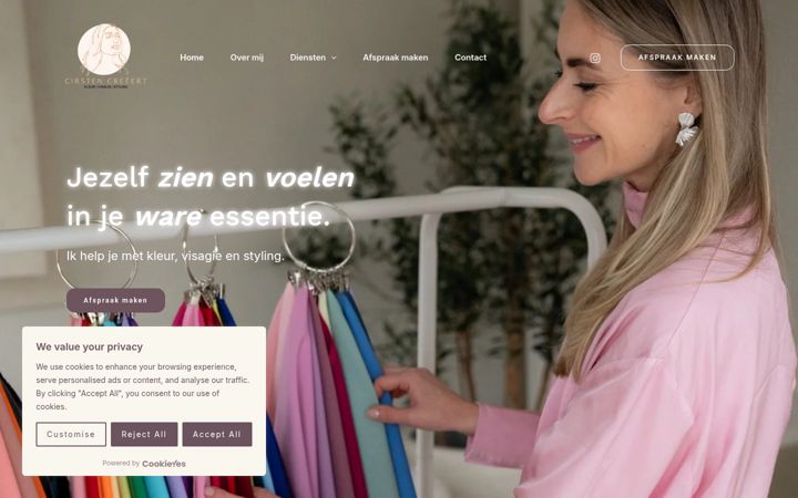 Екранна снимка на cirstencreeert.nl