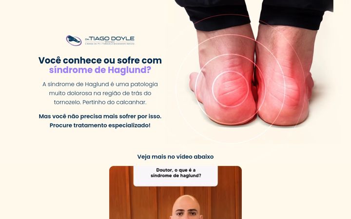 Screenshot van cirurgiadehaglund.com.br
