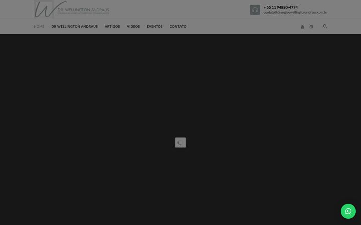 Screenshot van cirurgiaowellingtonandraus.com.br