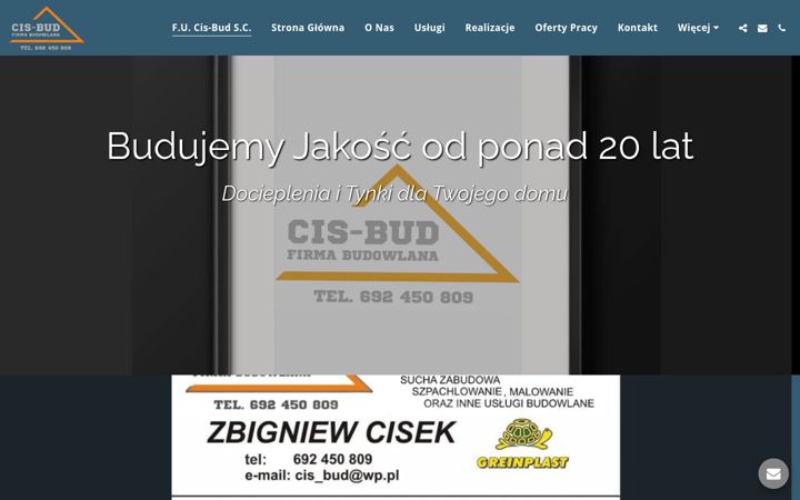 Screenshot of cis-bud.com
