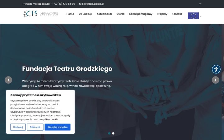 Képernyőkép: cis.bielsko.pl