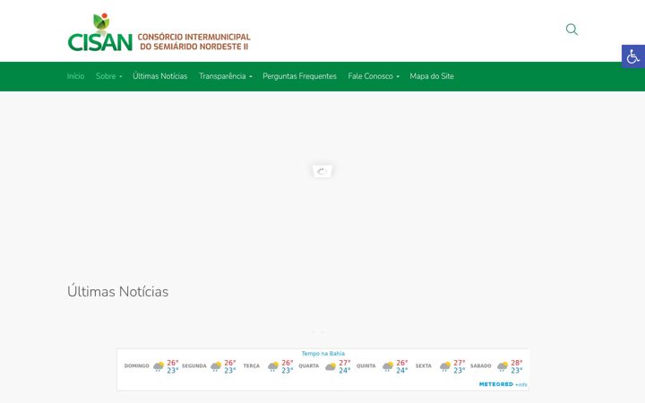Ekrano kopija cisan.com.br