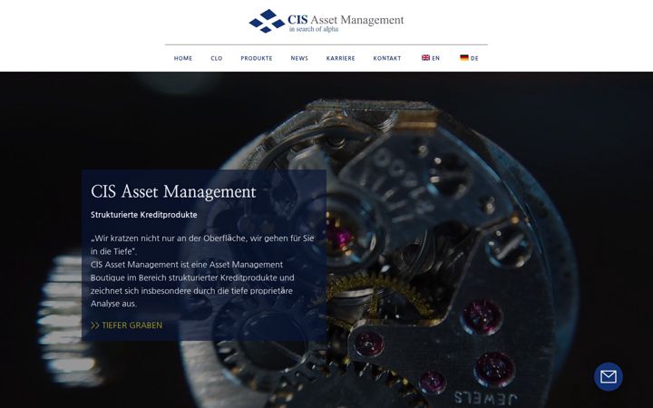 Screenshot of cisasset.com