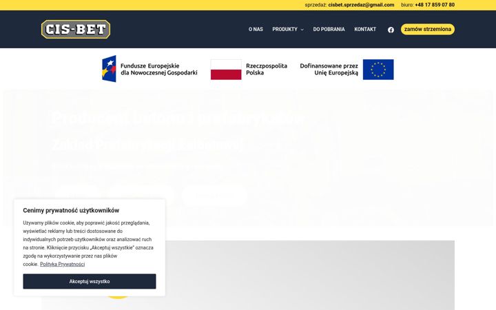 Képernyőkép: cisbet.pl