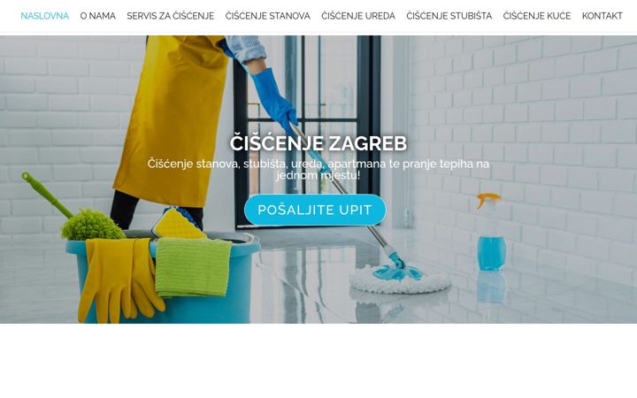 Screenshot of ciscenjezagreb.com