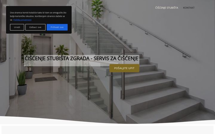 Screenshot van ciscenjezgrada.hr