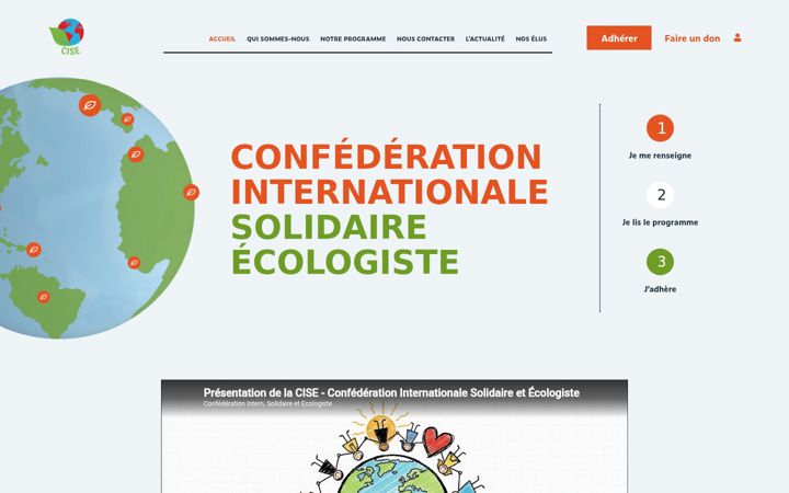 Captură de ecran a cise-francaisdeletranger.net