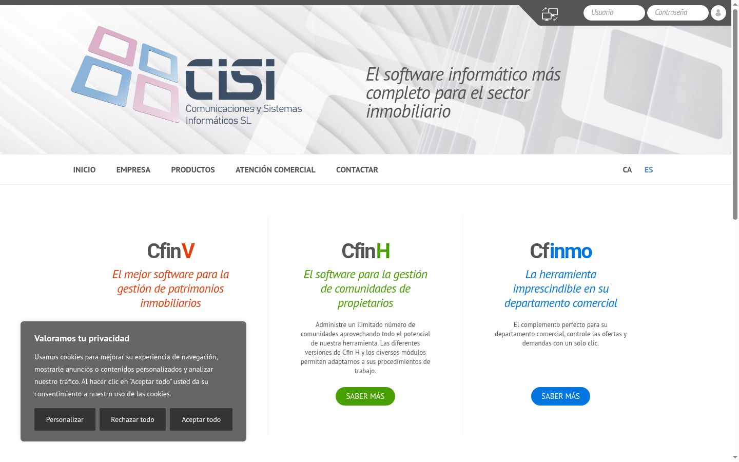 Screenshot tal-banner tal-kunsens muri qabel kwalunkwe interazzjoni