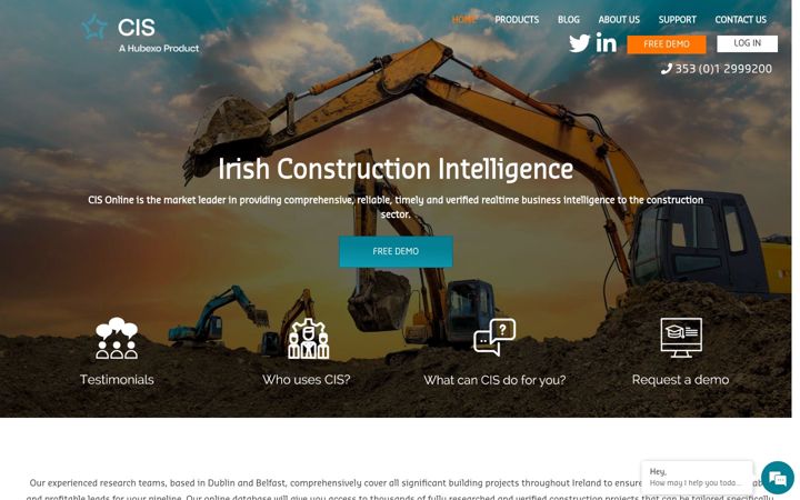 Screenshot of cisireland.com