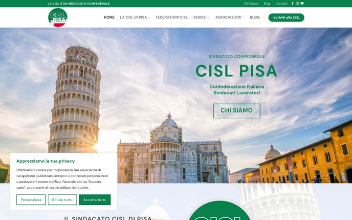 Screenshot of cislpisa.com