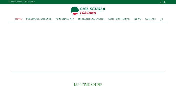 Screenshot di cislscuolatoscana.it