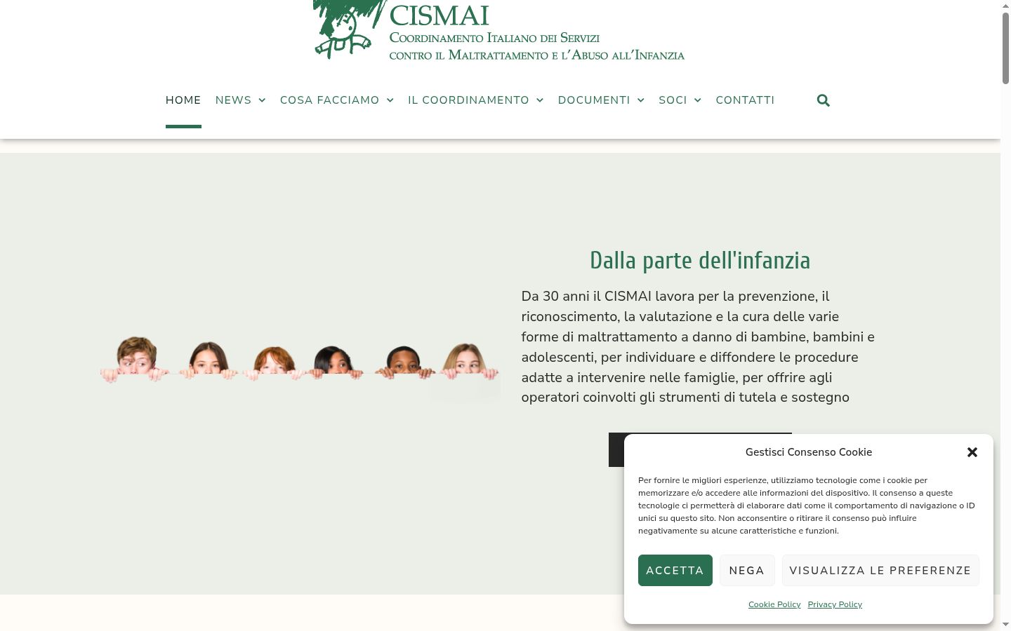 Screenshot tal-banner tal-kunsens muri qabel kwalunkwe interazzjoni