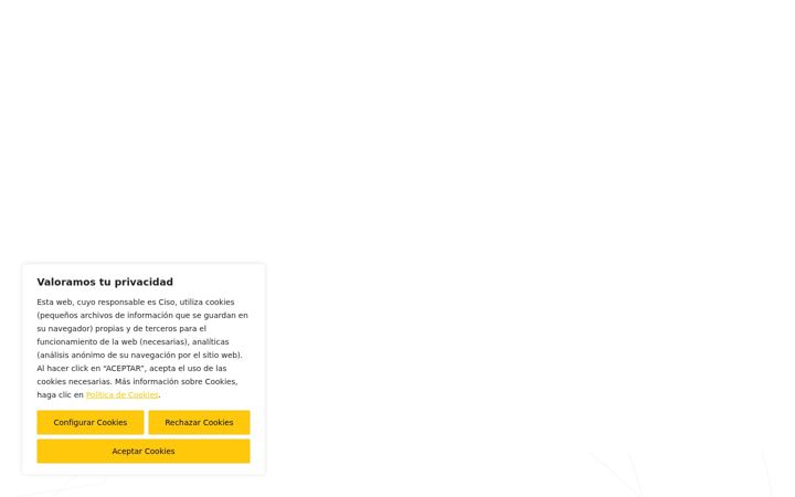 Screenshot di ciso.es