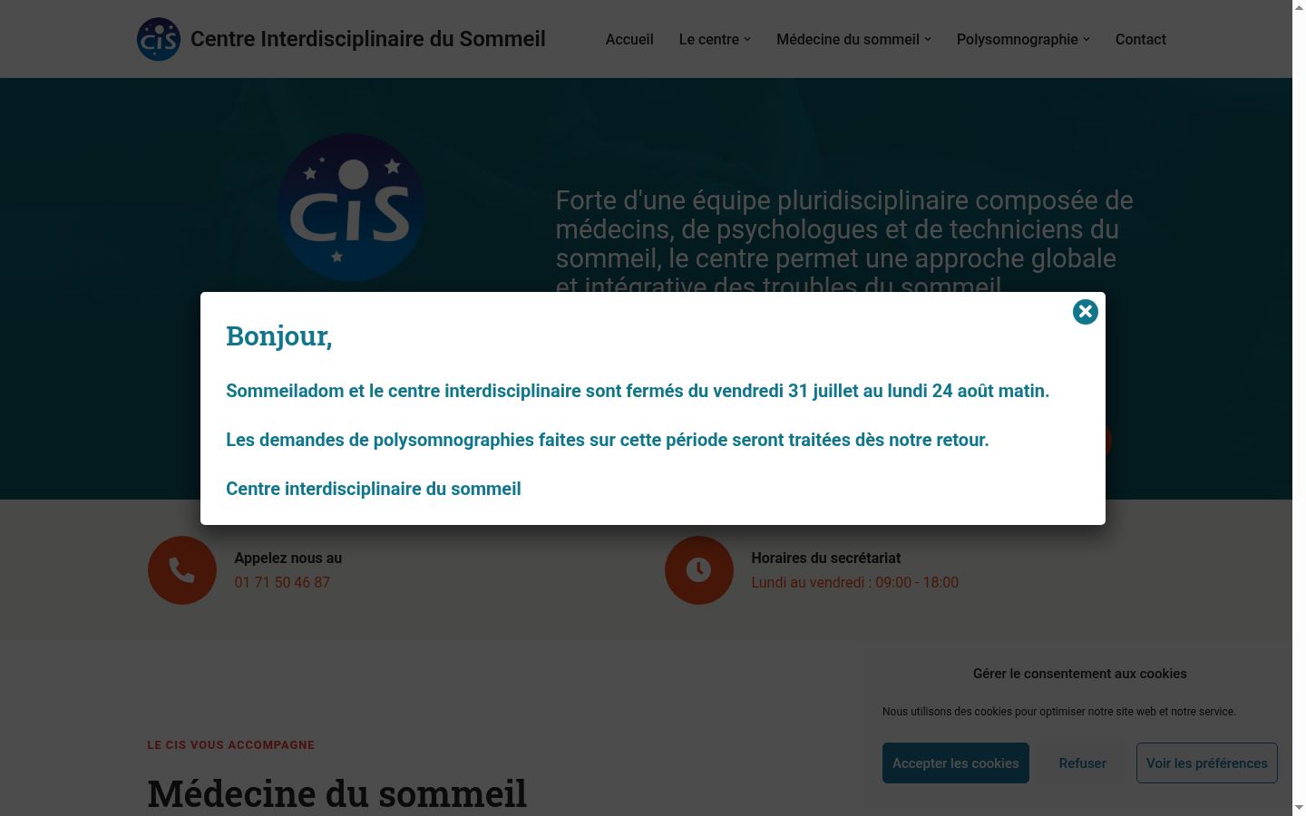 Screenshot tal-banner tal-kunsens muri qabel kwalunkwe interazzjoni