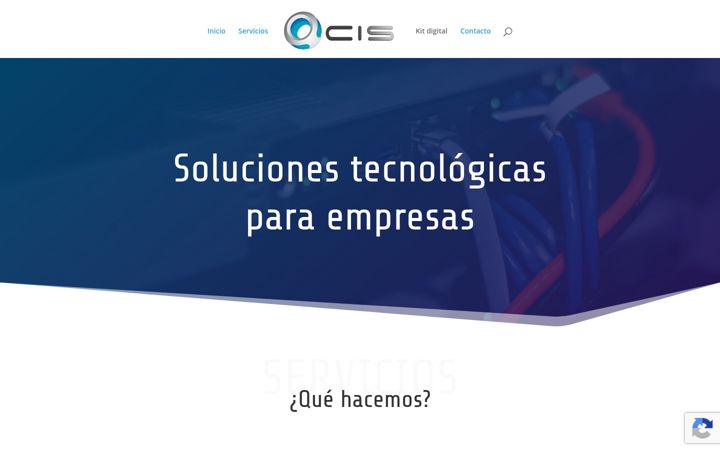 Screenshot di cissolutions.es