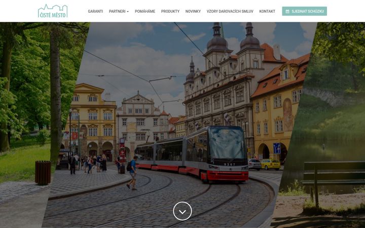 Captura de ecrã de ciste-mesto.cz