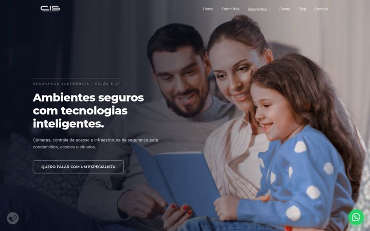 Ekrano kopija cistecnologia.com.br