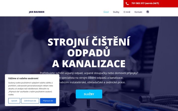 Snímek obrazovky cisteni-odpadu.eu