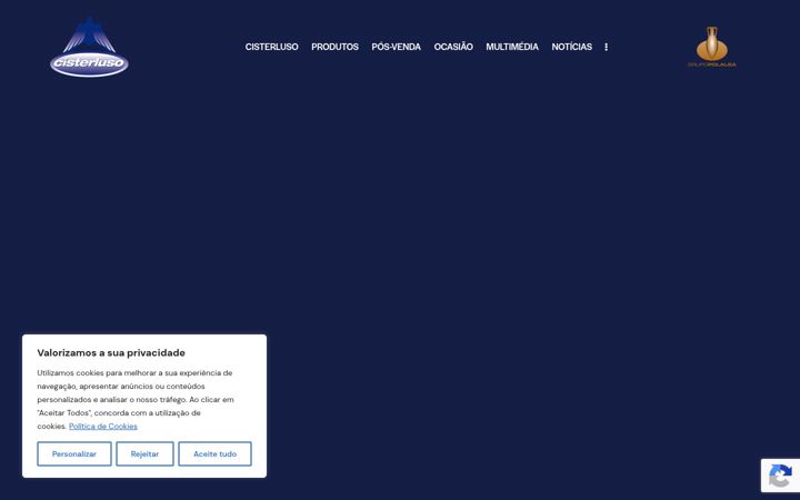Screenshot of cisterluso.pt