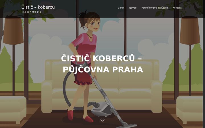 Captura de ecrã de cistic-kobercu.cz