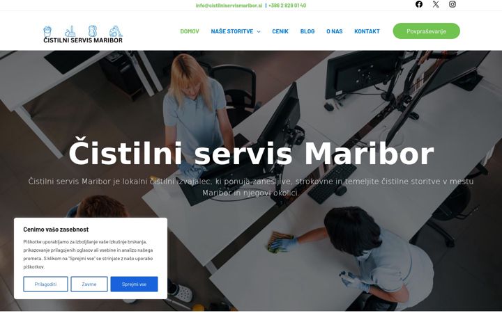 Screenshot von cistilniservismaribor.si