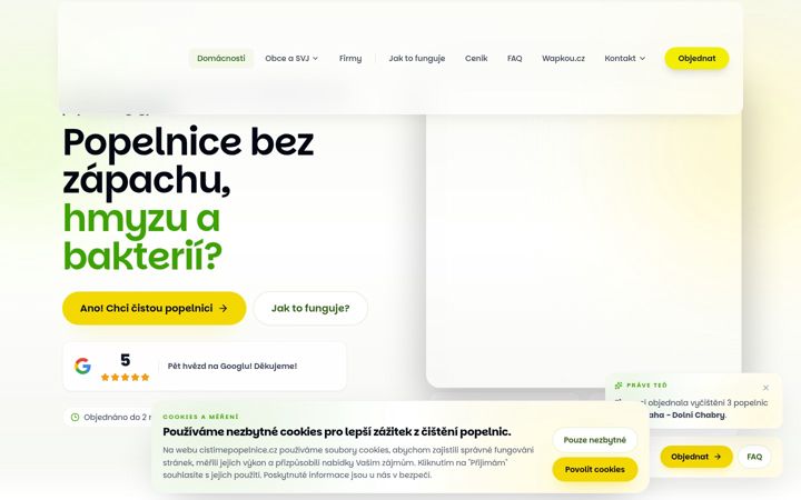 Skjámynd af cistimepopelnice.cz