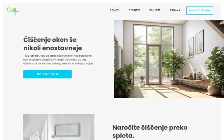 Screenshot von cistiplus.si
