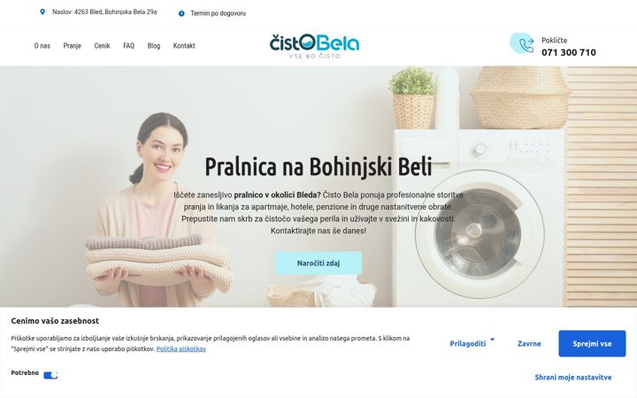 Screenshot of cistobela.com