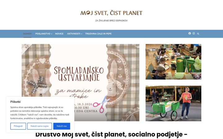 Screenshot von cistplanet.si