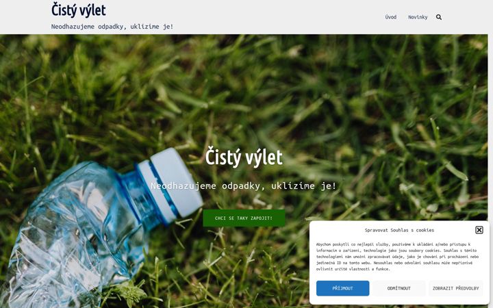Skjámynd af cistyvylet.cz