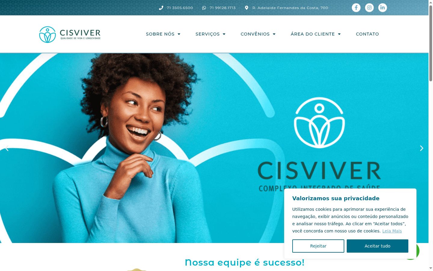 Sutikimo reklamjuostės, rodytos prieš bet kokią sąveiką, ekrano kopija