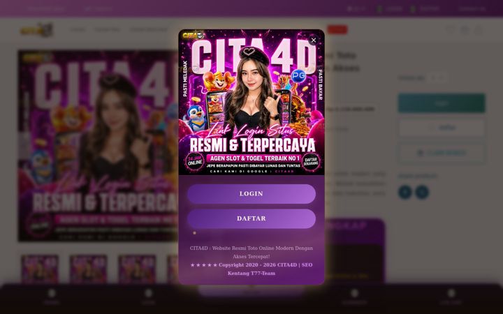 Captură de ecran a cita4d.org