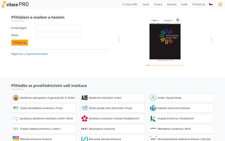 Screenshot of citacepro.com