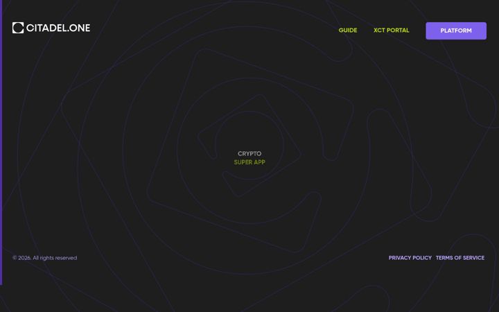 Screenshot of citadel.one