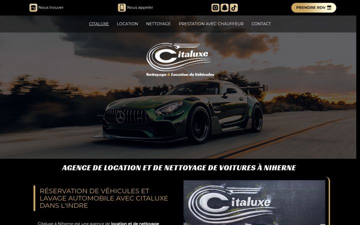Zrzut ekranu citaluxe.fr