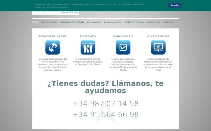 Screenshot di citapreviairpf.es