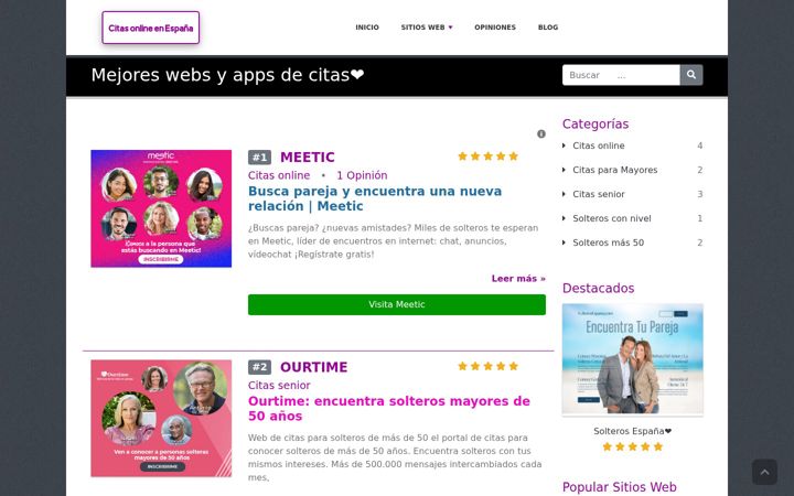 Screenshot of citasonlineenespana.com