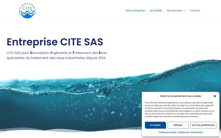 Zrzut ekranu cite-sas.fr