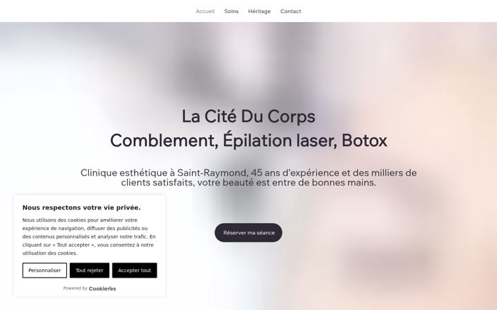 Screenshot of citeducorps.com