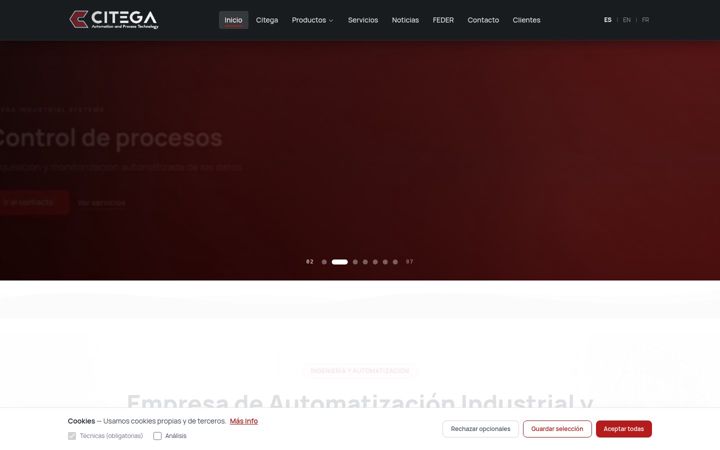 Screenshot of citega.com