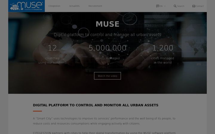 Screenshot of citegestion.com