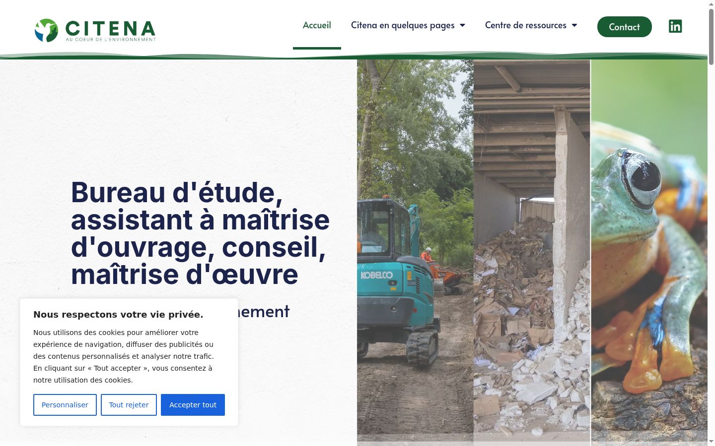 Kuvakaappaus suostumusbannerista, joka näytettiin ennen mitään vuorovaikutusta