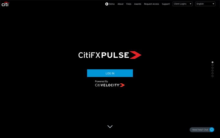 Screenshot of citifxpulse.com