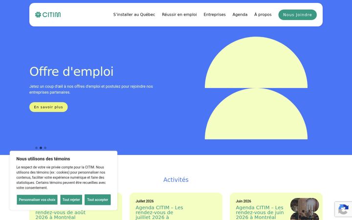 Kuvakaappaus sivustosta citim.org