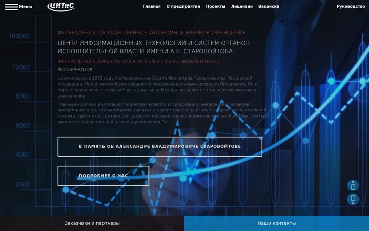 Screenshot of citis.ru