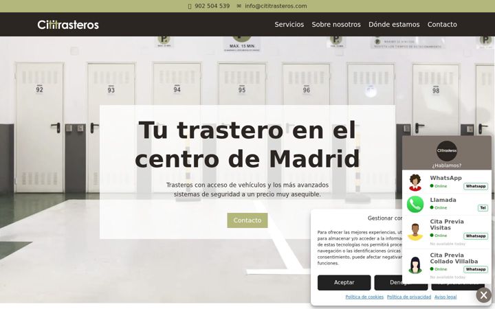 Screenshot of cititrasteros.com