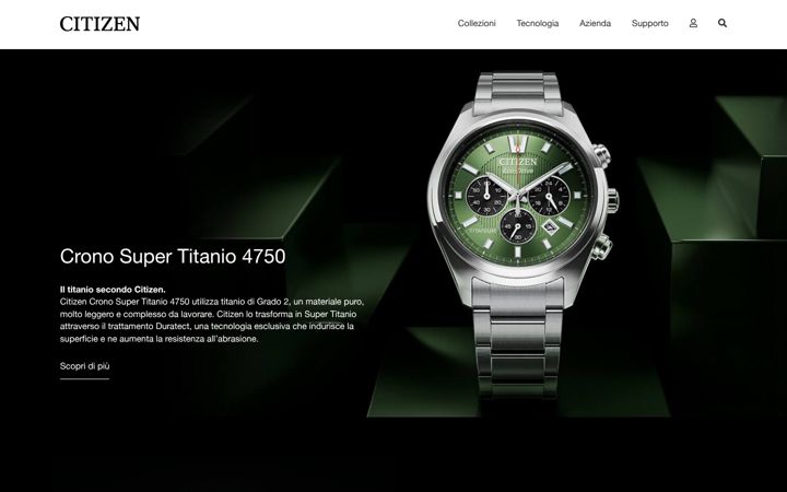 Screenshot of citizen.it