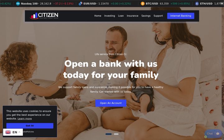 Screenshot of citizencrtb.cc